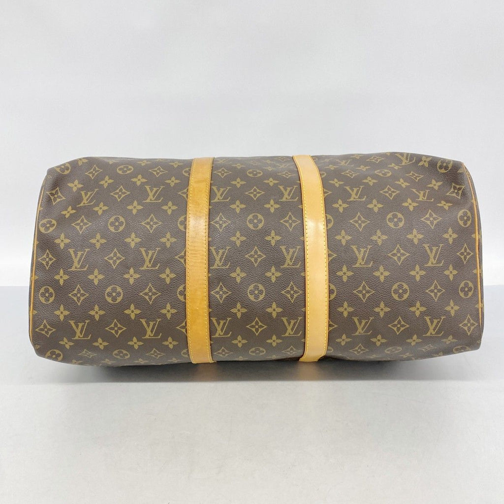 Louis Vuitton Boston Bag Monogram Keepall 50 Brown — view 3