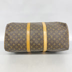 Louis Vuitton Boston Bag Monogram Keepall 50 Brown — view 3