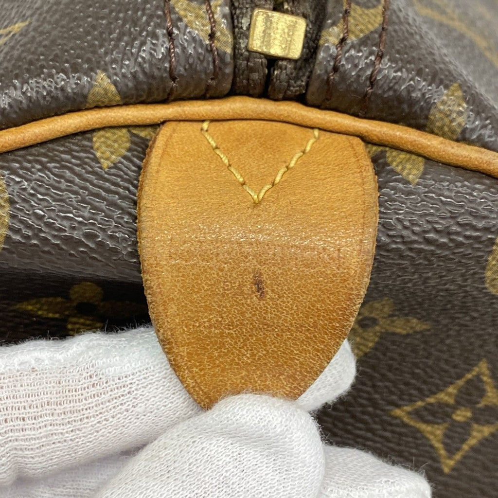 Louis Vuitton Boston Bag Monogram Keepall 50 Brown — view 5