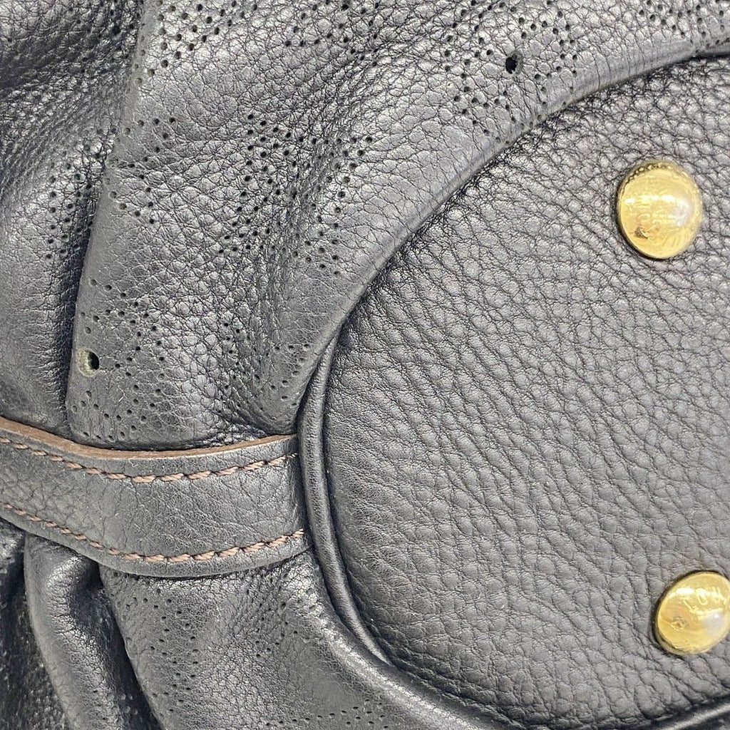 Louis Vuitton Shoulder Bag Mahina XS Noir — view 6