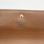 Louis Vuitton Trifold Wallet Monogram Porte Tresor Loue Tuy Papier Brown — view 4