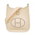 Hermes Shoulder Bag Evelyne TPM Taurillon Clemence Nata Gold