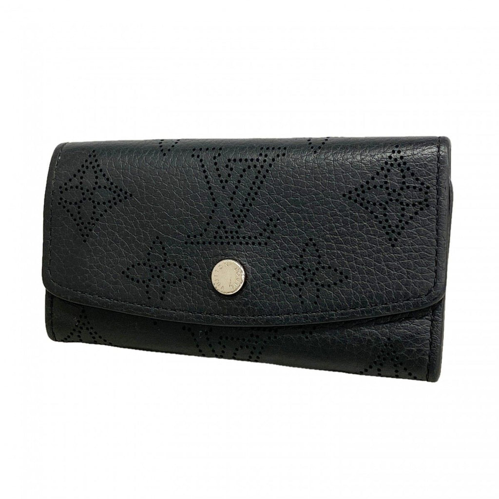 Louis Vuitton Key Case Mahina Multicles 4 Noir Key Holder