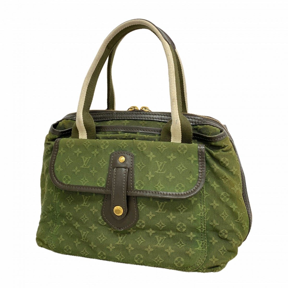 Louis Vuitton Handbag Monogram Mini Sac Marie Kate Khaki