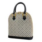 Louis Vuitton Handbag Monogram Mini Alma Blue