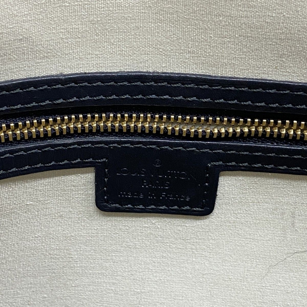 Louis Vuitton Handbag Monogram Mini Alma Blue — view 5