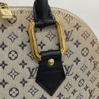 Louis Vuitton Handbag Monogram Mini Alma Blue — view 9