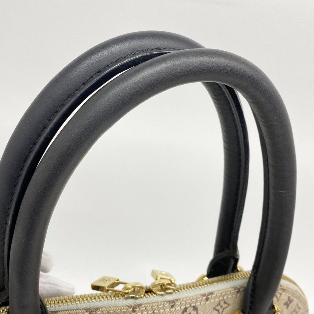 Louis Vuitton Handbag Monogram Mini Alma Blue — view 8