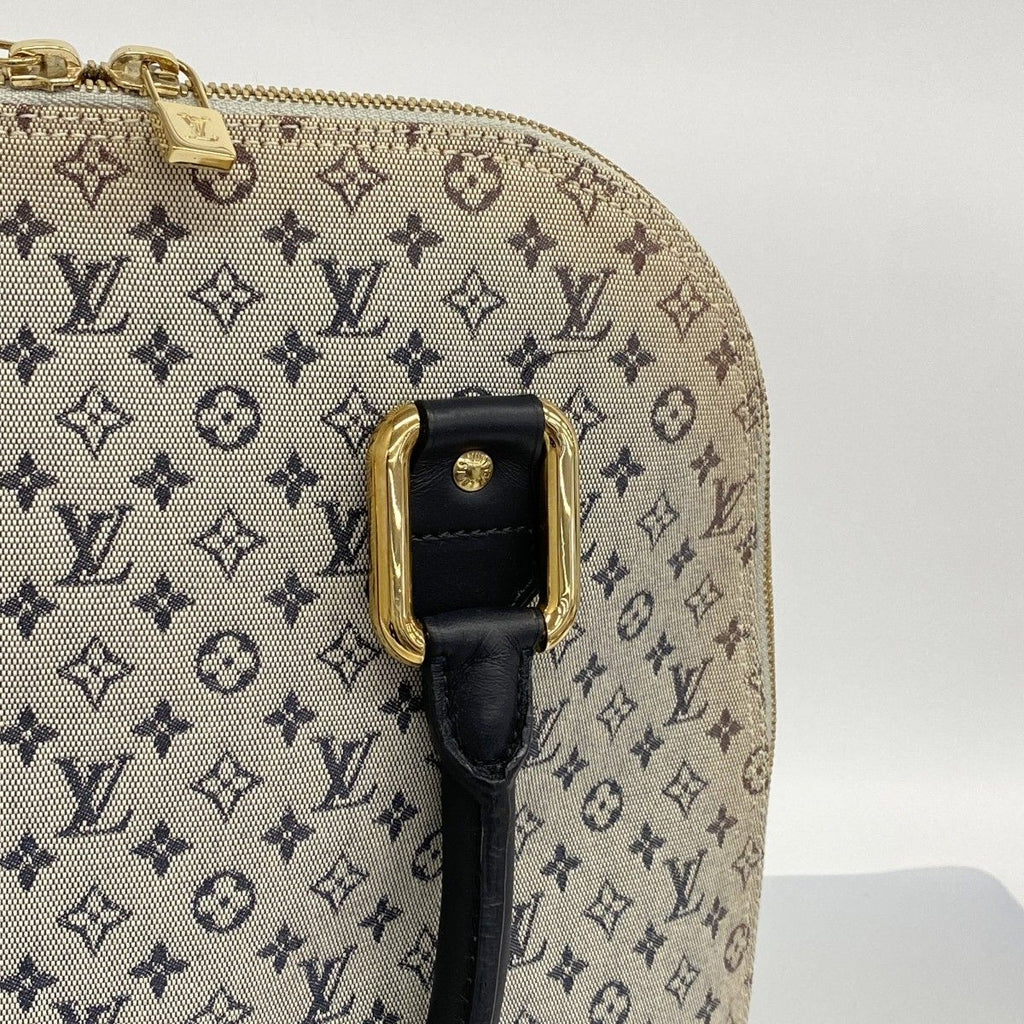 Louis Vuitton Handbag Monogram Mini Alma Blue — view 6