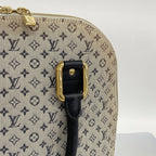 Louis Vuitton Handbag Monogram Mini Alma Blue — view 6
