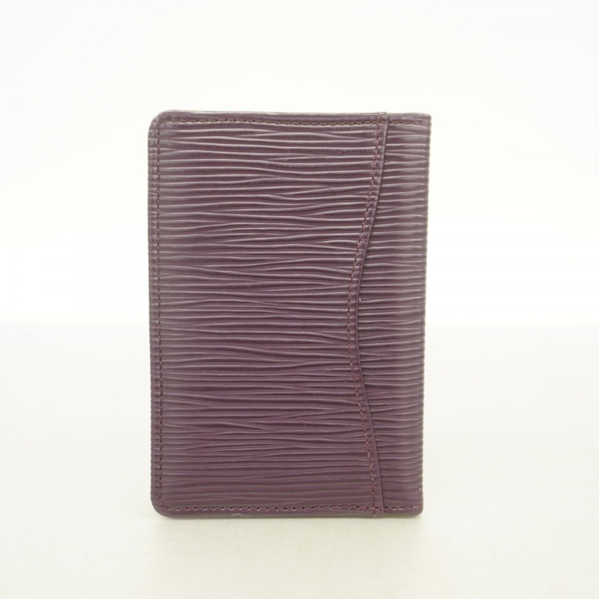 Louis Vuitton Card Case Epi Organizer de Poche Cassis — view 6