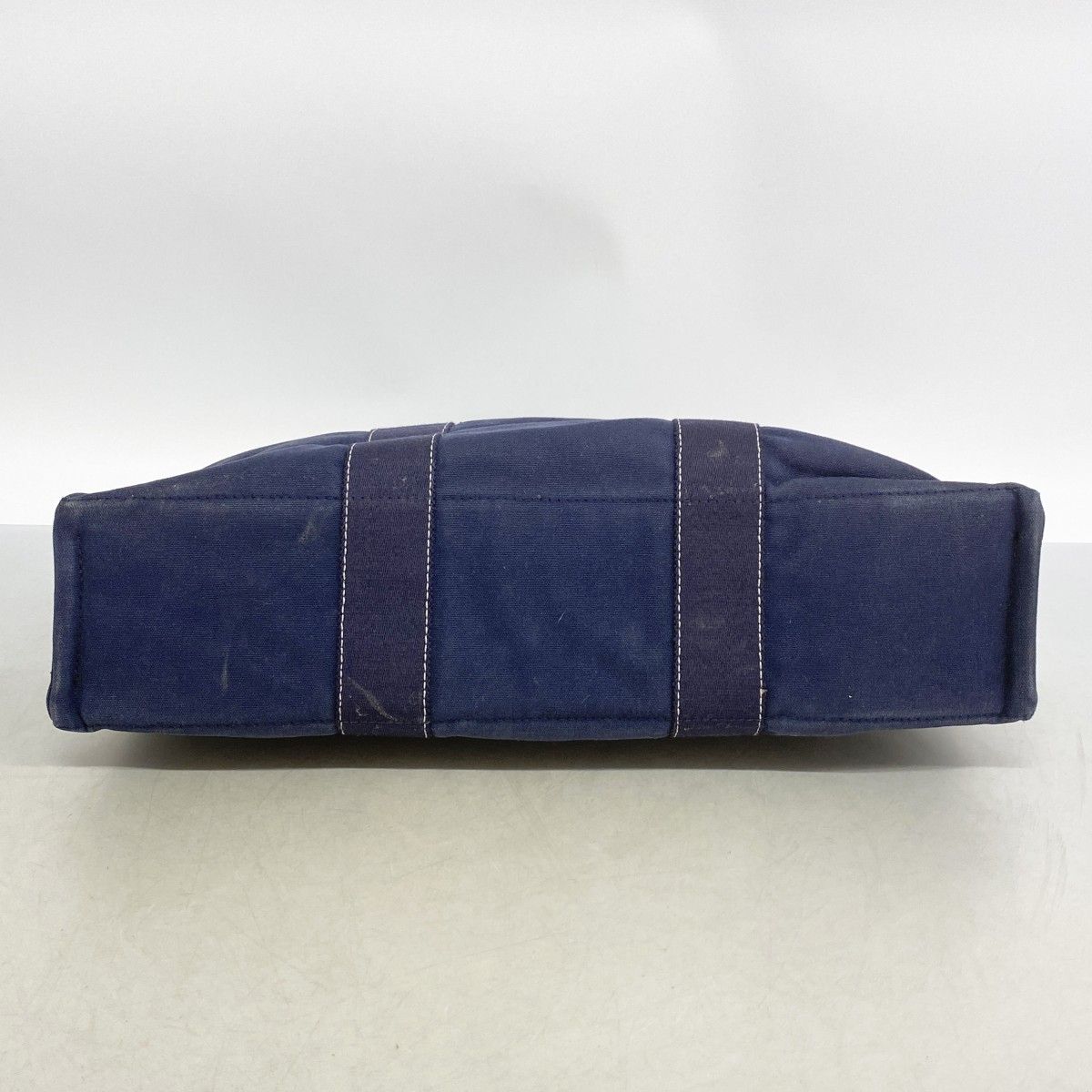 Hermes Tote Deauville Canvas Navy Silver — view 3