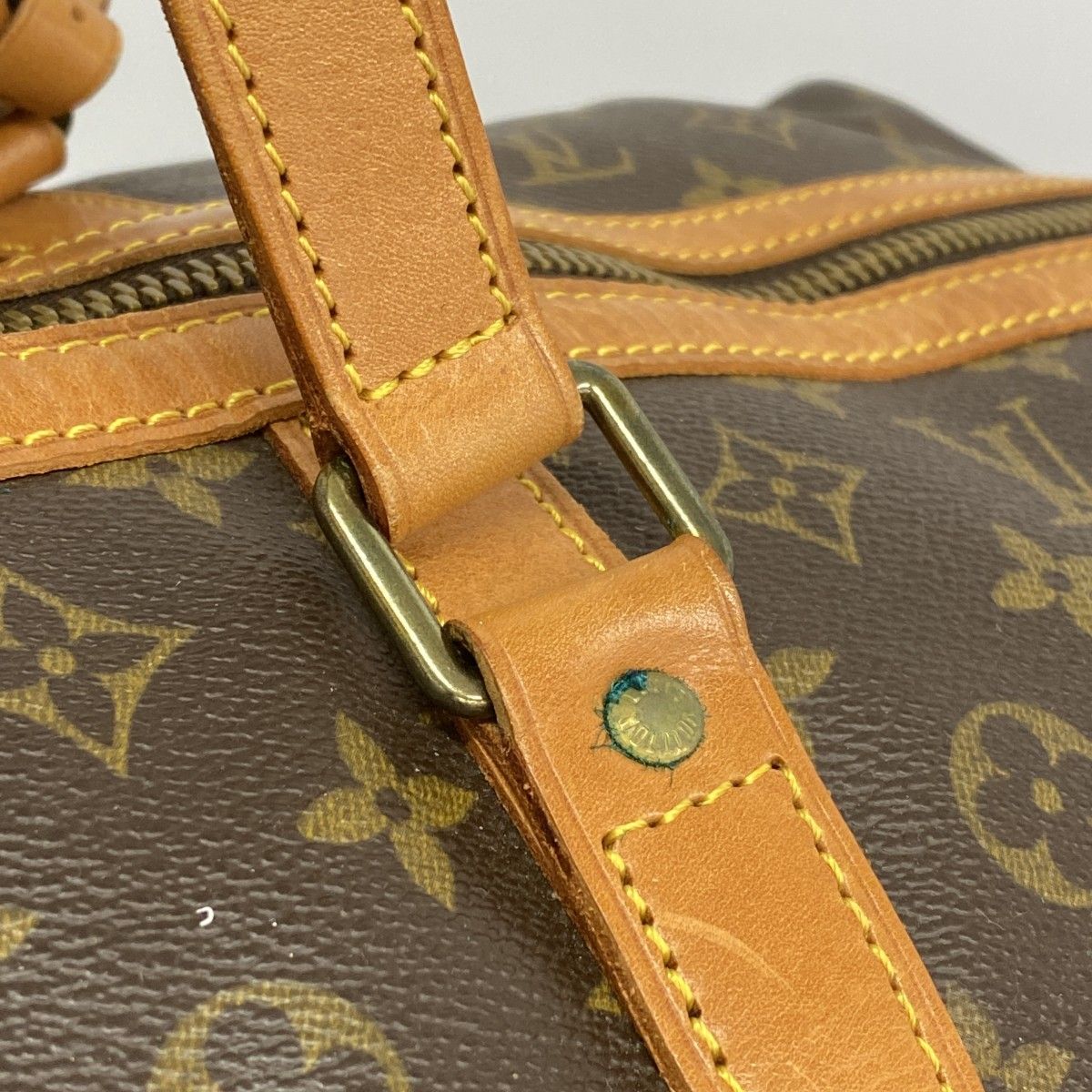 Louis Vuitton Boston Bag Monogram Sac Souple 55 Brown — view 9