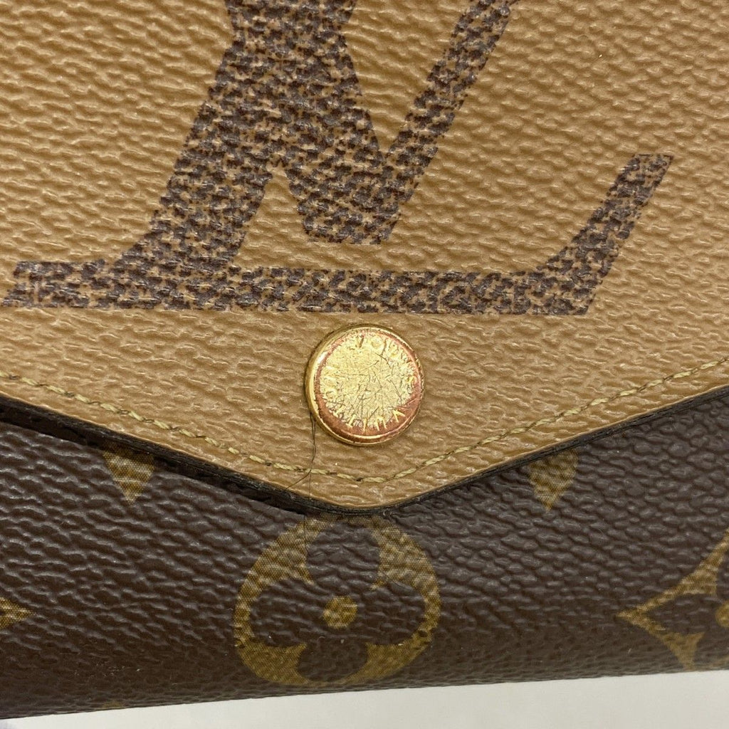 Louis Vuitton Wallet Monogram Reverse Portefeuille Sarah Brown — view 9