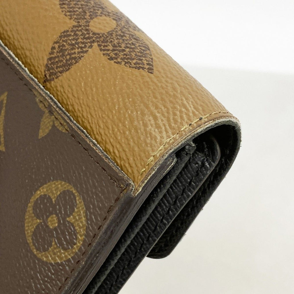 Louis Vuitton Wallet Monogram Reverse Portefeuille Sarah Brown — view 6