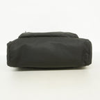 Prada Tote Saffiano Nylon Black Silver — view 3