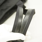 Prada Tote Saffiano Nylon Black Silver — view 7