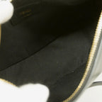 Fendi Shoulder Bag Graffiti Leather Black Gold — view 4