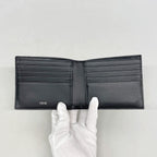 Dior Wallet Trotter Canvas Navy Silver — view 3