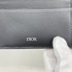 Dior Wallet Trotter Canvas Navy Silver — view 4