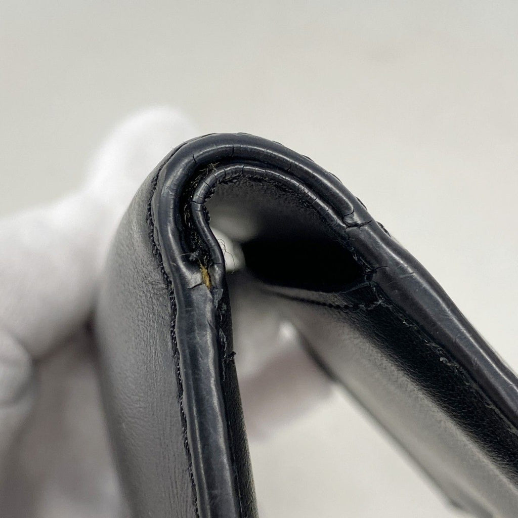 Fendi Wallet Leather Black Gold — view 5