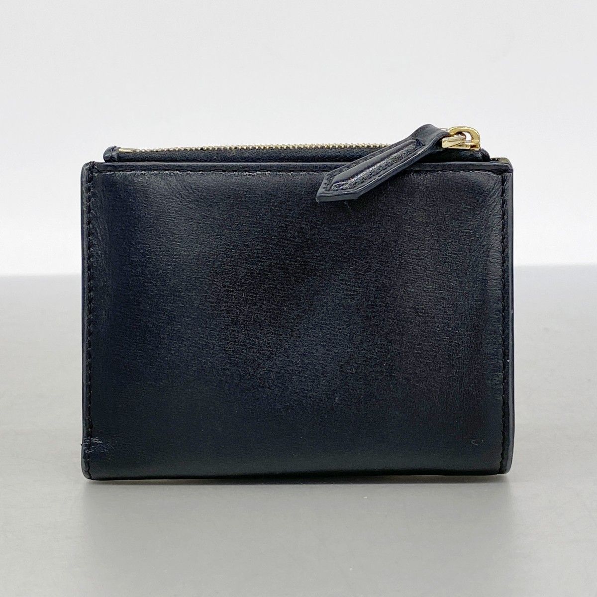 Fendi Wallet Leather Black Gold — view 8