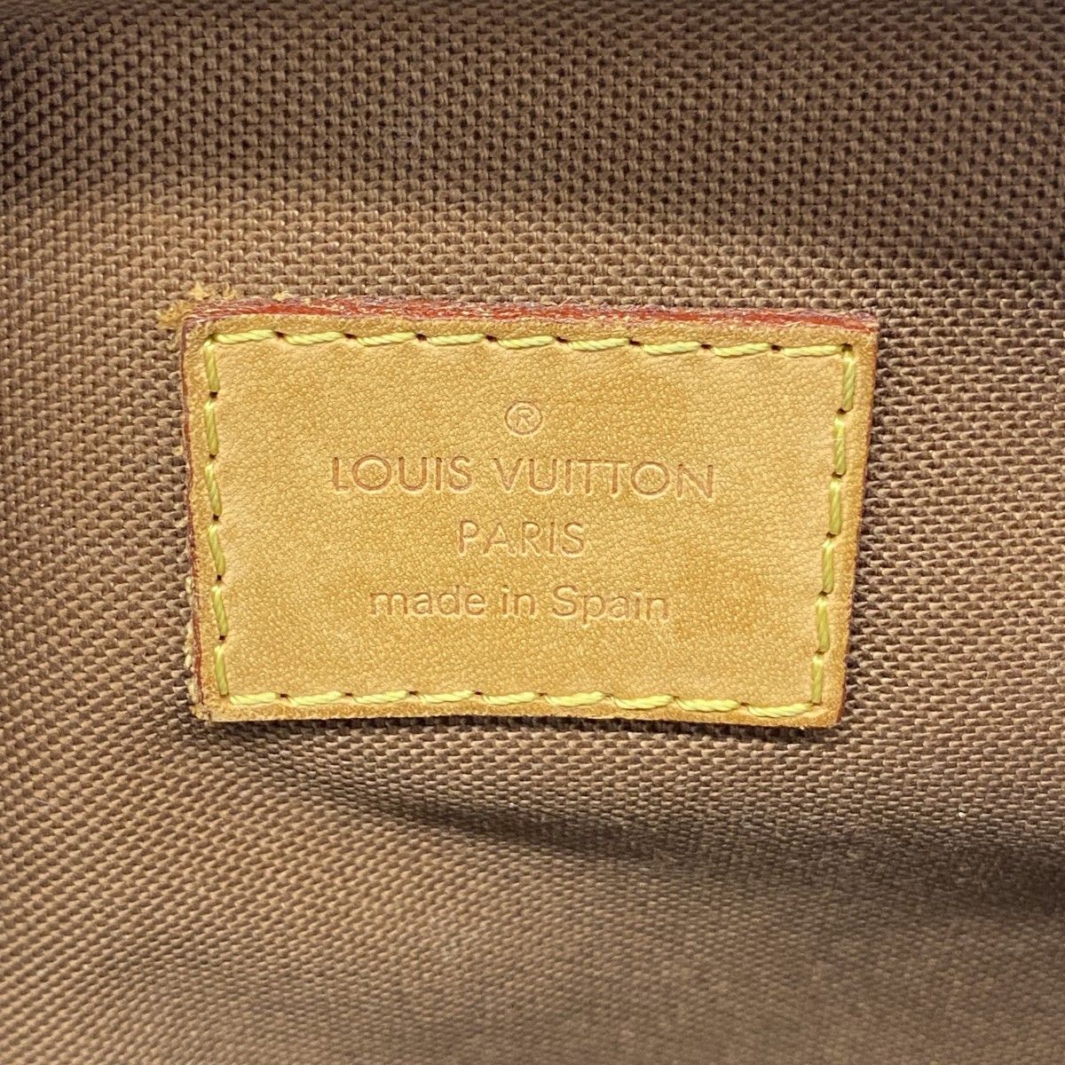 Louis Vuitton Belt Bag Monogram Pochette Gange Brown — view 5