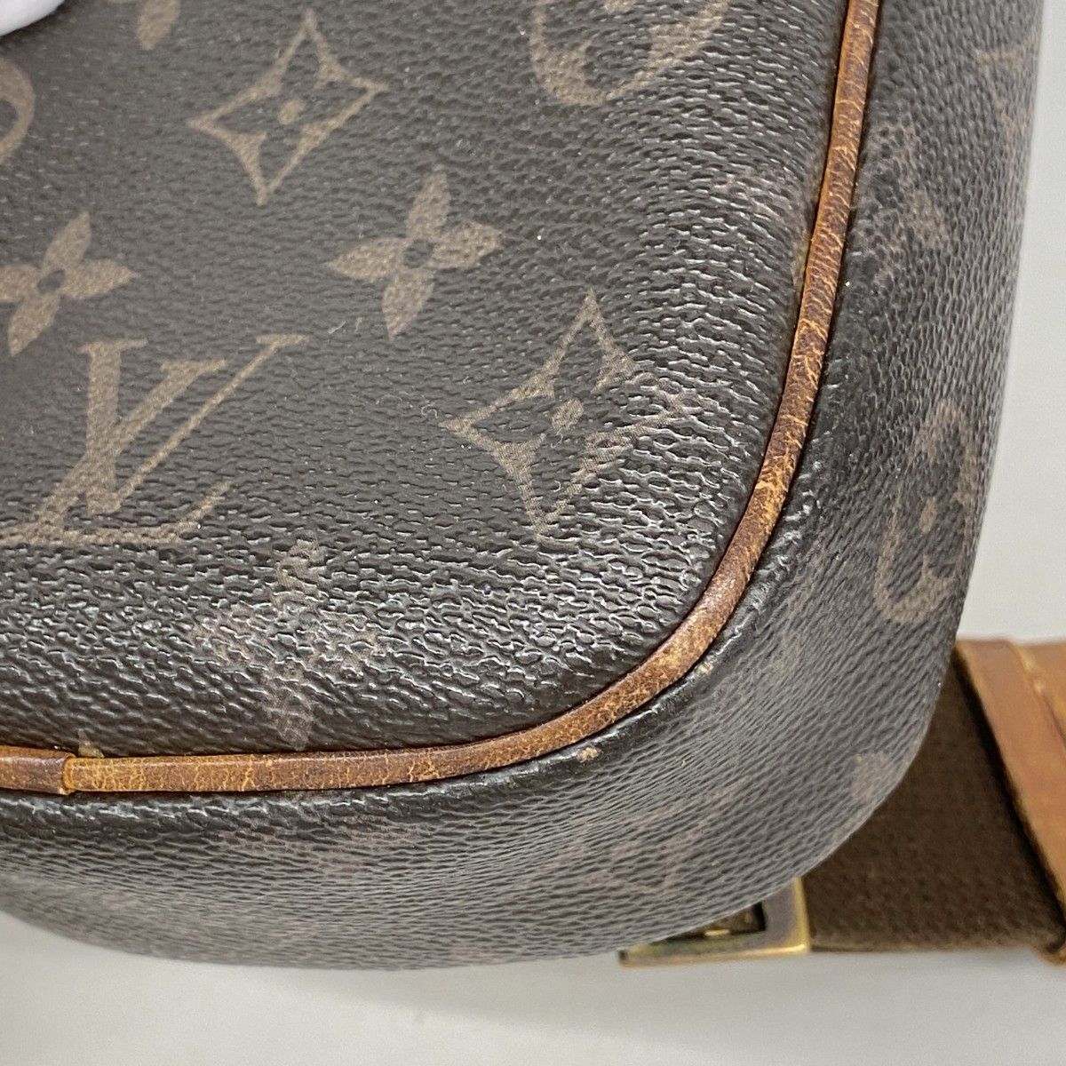 Louis Vuitton Belt Bag Monogram Pochette Gange Brown — view 6