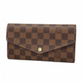 Louis Vuitton Wallet Damier Portefeuille Sarah Ebene Rosevalerine