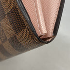 Louis Vuitton Wallet Damier Portefeuille Sarah Ebene Rosevalerine — view 6