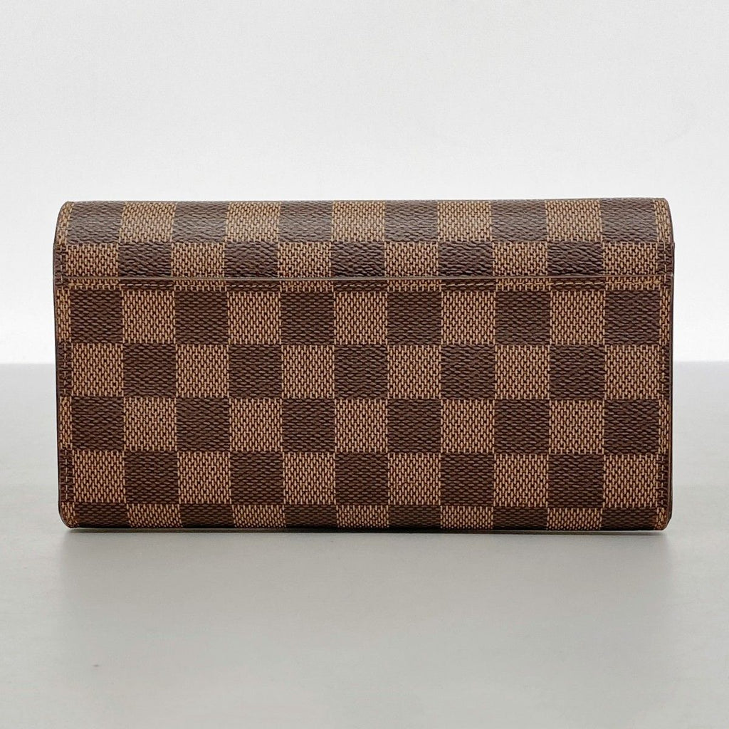 Louis Vuitton Wallet Damier Portefeuille Sarah Ebene Rosevalerine — view 9