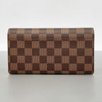Louis Vuitton Wallet Damier Portefeuille Sarah Ebene Rosevalerine — view 9