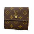 Louis Vuitton Trifold Wallet Monogram Porte-Monnaie Billets Cult Cles Brown