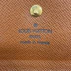Louis Vuitton Trifold Wallet Monogram Porte-Monnaie Billets Cult Cles Brown — view 4