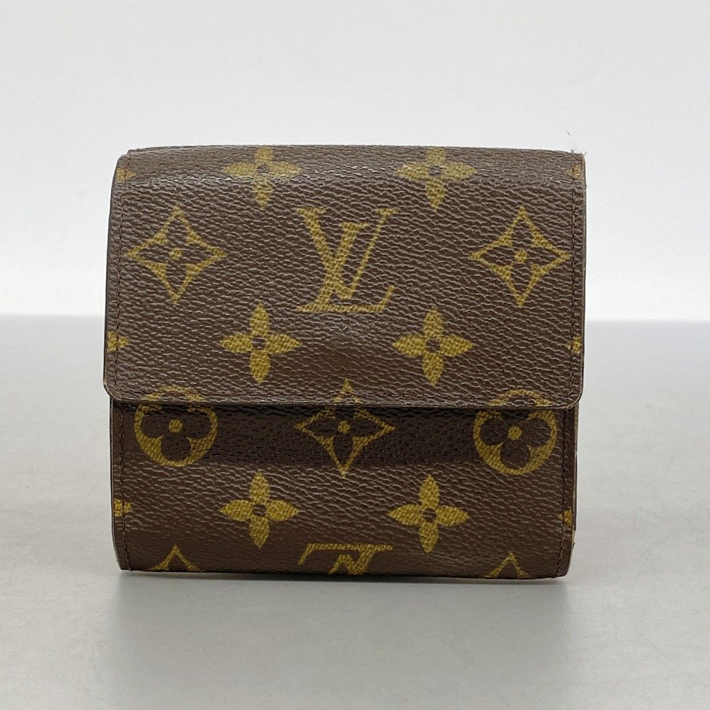 Louis Vuitton Trifold Wallet Monogram Porte-Monnaie Billets Cult Cles Brown — view 8