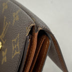 Louis Vuitton Trifold Wallet Monogram Porte-Monnaie Billets Cult Cles Brown — view 5
