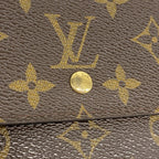 Louis Vuitton Trifold Wallet Monogram Porte-Monnaie Billets Cult Cles Brown — view 7
