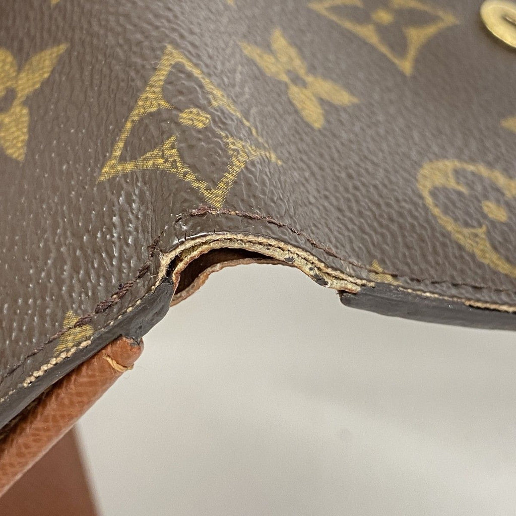 Louis Vuitton Trifold Wallet Monogram Porte-Monnaie Billets Cult Cles Brown — view 6