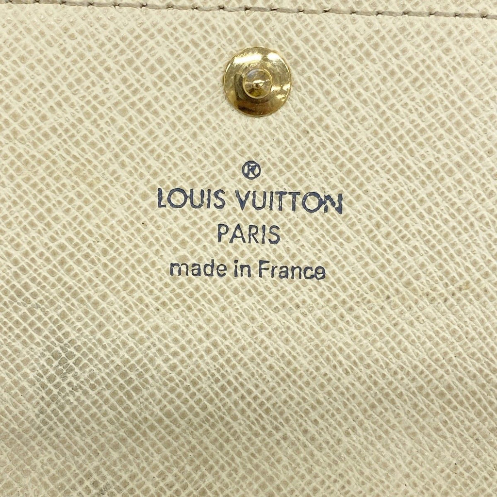 Louis Vuitton Key Case Damier Azur Multy 6 White Key Holder — view 4