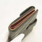 Chanel Wallet Quilted Lambskin Black Silver — view 5