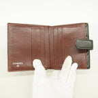 Chanel Wallet Quilted Lambskin Black Silver — view 3
