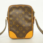 Louis Vuitton Shoulder Bag Monogram Danube Brown — view 9