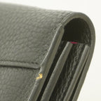 Louis Vuitton Wallet Taurillon Portefeuille Capucines Noir — view 5