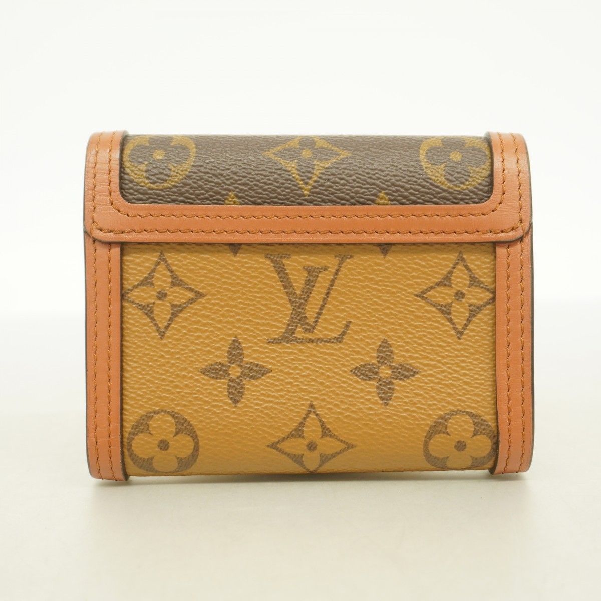 Louis Vuitton Trifold Wallet Monogram Reverse Portefeuille Dauphine Compact — view 8