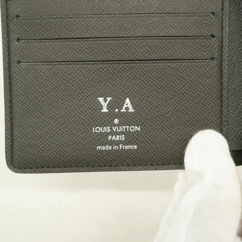 Louis Vuitton Billfold Taiga Portefeuille Multiple Ardoise Wallet — view 4