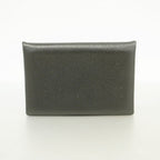 Hermes Card Case Calvi Veau Epsom Black Silver — view 6