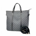Louis Vuitton Handbag Damier Graphite Tadao Black 2-Way