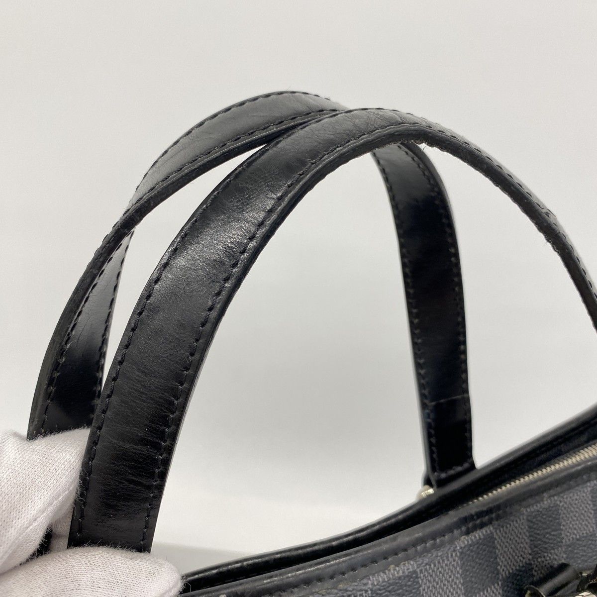 Louis Vuitton Handbag Damier Graphite Tadao Black 2-Way — view 9