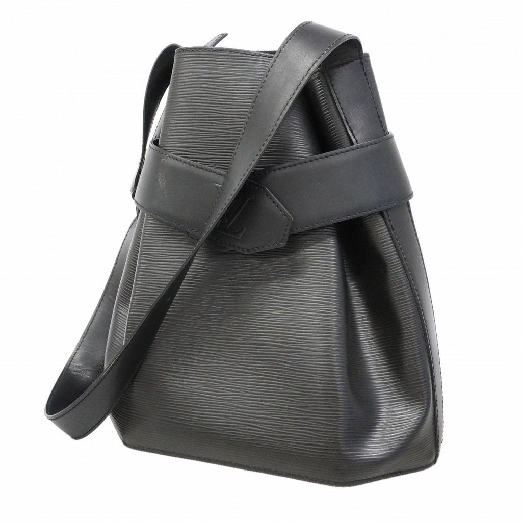 Louis Vuitton Shoulder Bag Epi Sac Depot PM Noir