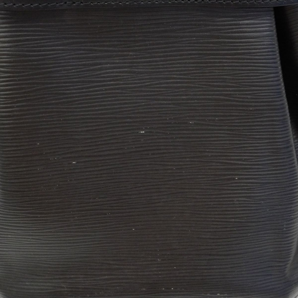 Louis Vuitton Shoulder Bag Epi Sac Depot PM Noir — view 9